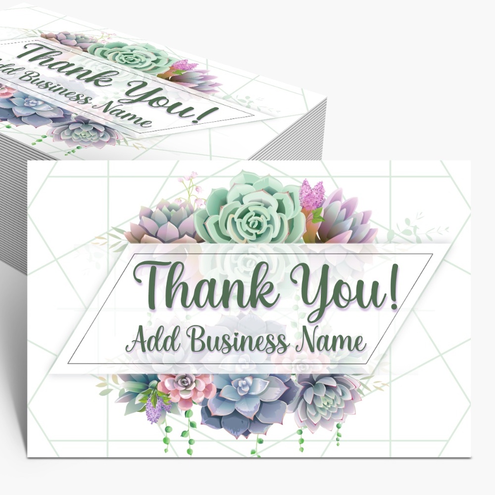 Thank You Cards with Personalization